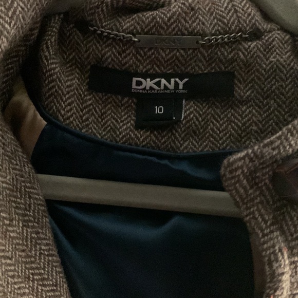 Womens car coat tweed material - Picture 6 of 8